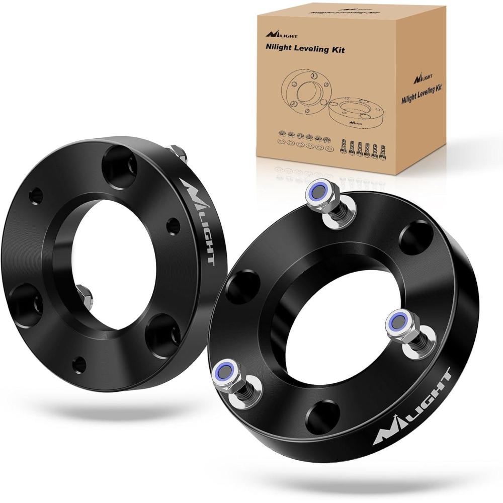 imageNilight 15 inch Front Leveling Lift Kit for Ford F150 2004 2005 2006 2007 2008 2009 2010 2011 2012 2013 2014 2015 2016 2017 2018 2019 2020 2021 2022 2023 Suspension Level Kit