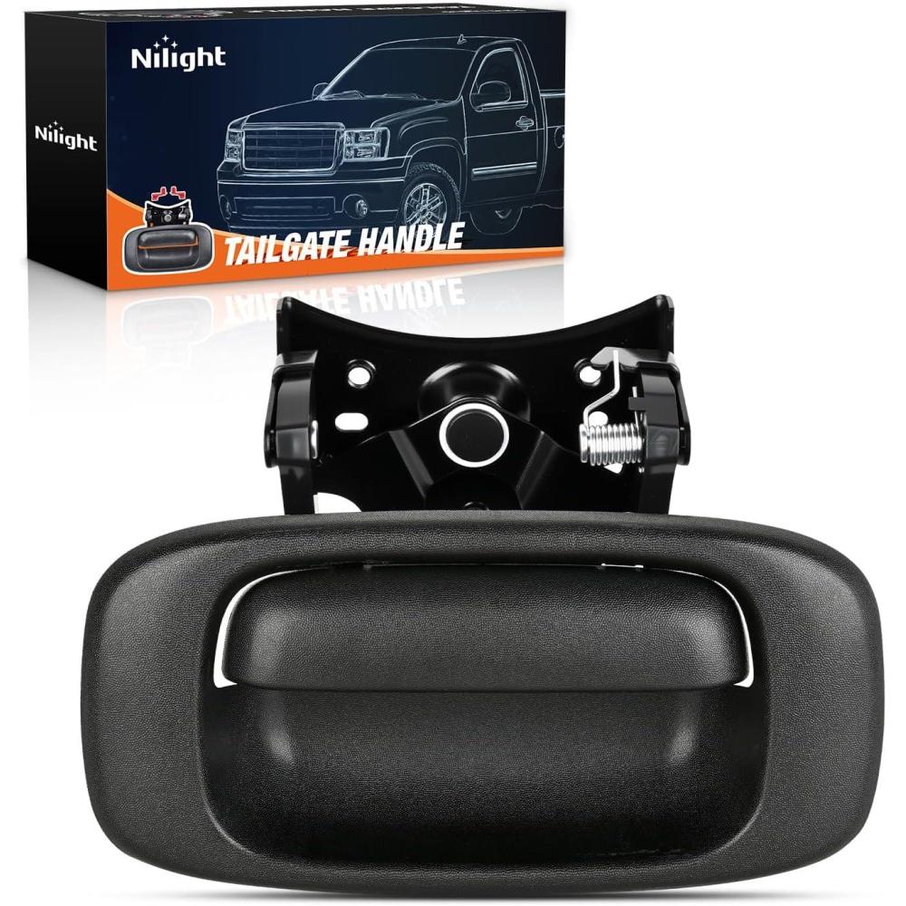 imageNilight Extended Cab Door Handle Left Driver ampamp Right Passenger Rear Car Door Handles Compatible with 1999 00 01 02 03 04 05 06 2007 Chevy Silverado GMC Sierra 1500 2500 3500 Replace157581711575817219992007 Chevy Silverado GMC Sierra