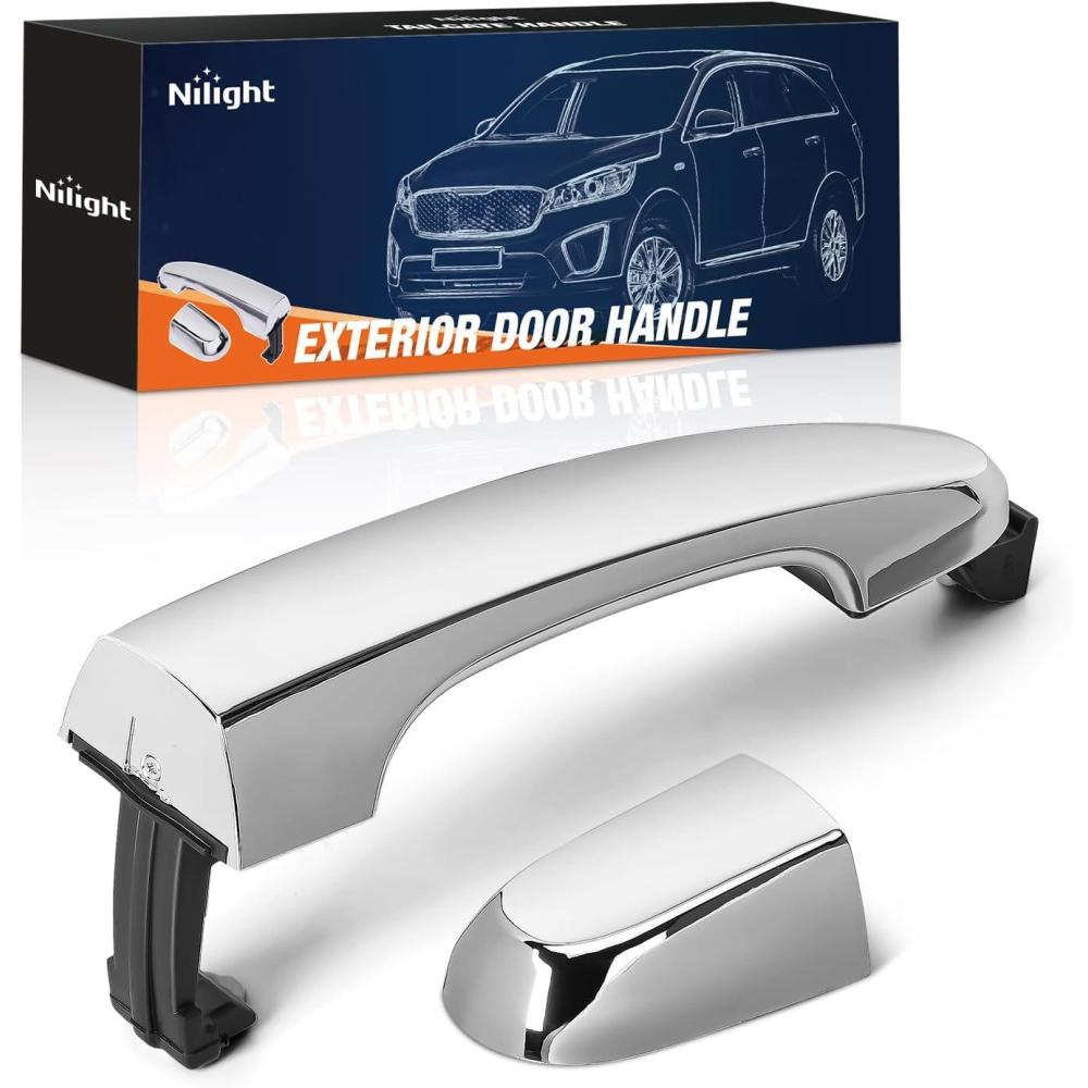 imageNilight Exterior Front Left Driver Side Door Handle with Key Hole Compatible with 19992016 Ford F250 F350 F450 F550 F650 F750 Super Duty Excursion Car Door Handles Replaces OEM 7C3Z2522405AA 7930620112015 Kia Sorento