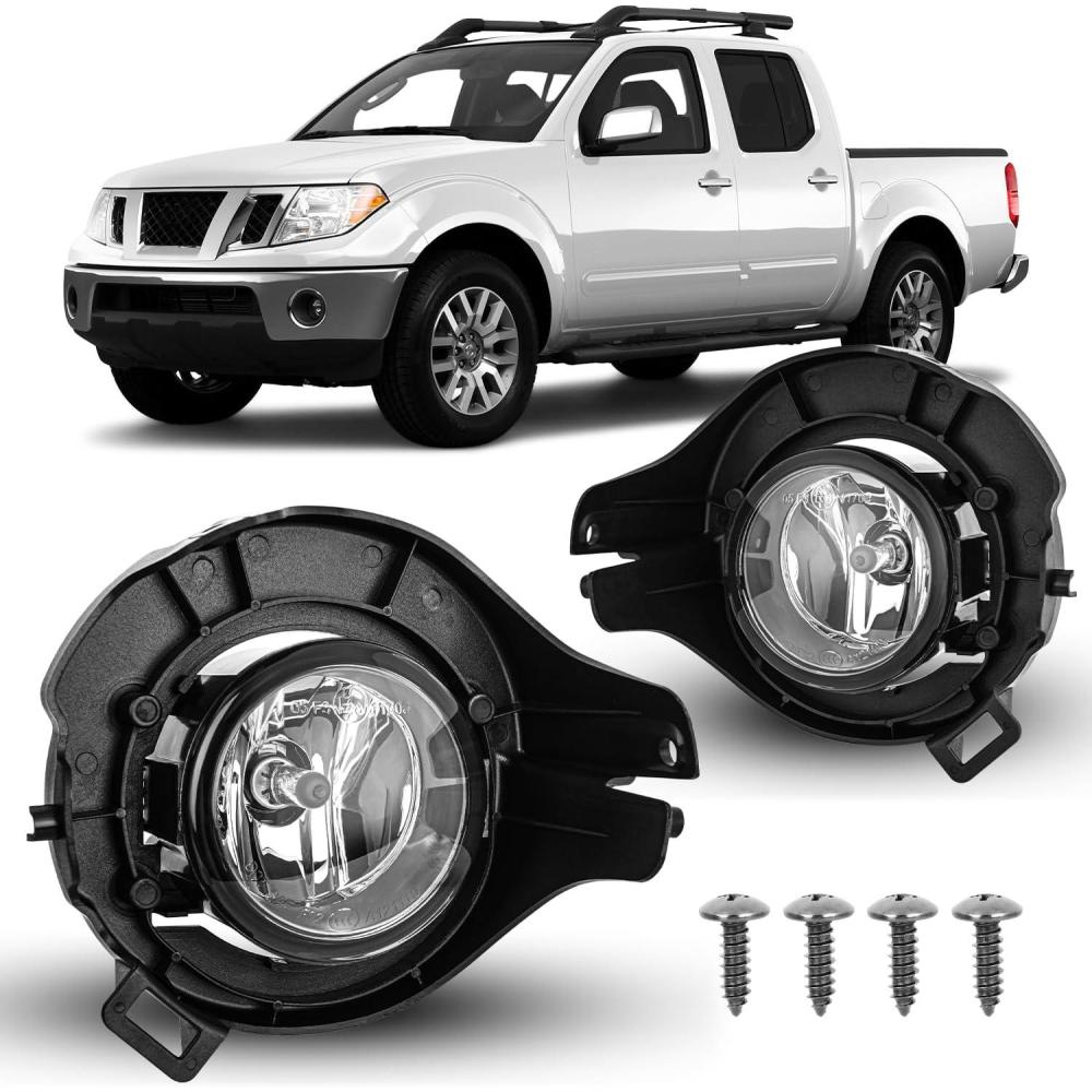 imageNilight Fog Light Assembly Compatible with 2006 2007 2008 2009 2010 2011 2012 2013 Toyota Yaris Camry Corolla Venza Matrix Prius RAV4 Solara Avalon Highlander LEXUS LX570 RX35020052009 Frontier20052012 Pathfinder
