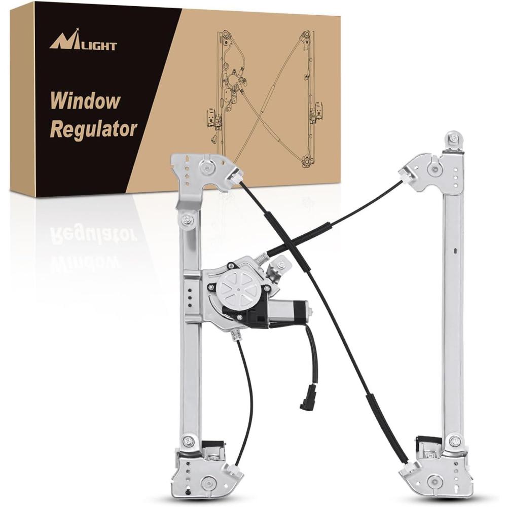 imageNilight Front Passenger Side Power Window RegulatorMotor Compatible with Ford F150 2004 2005 2006 2007 2008StandardCrew Cab Only Right Side 741429Front Driver