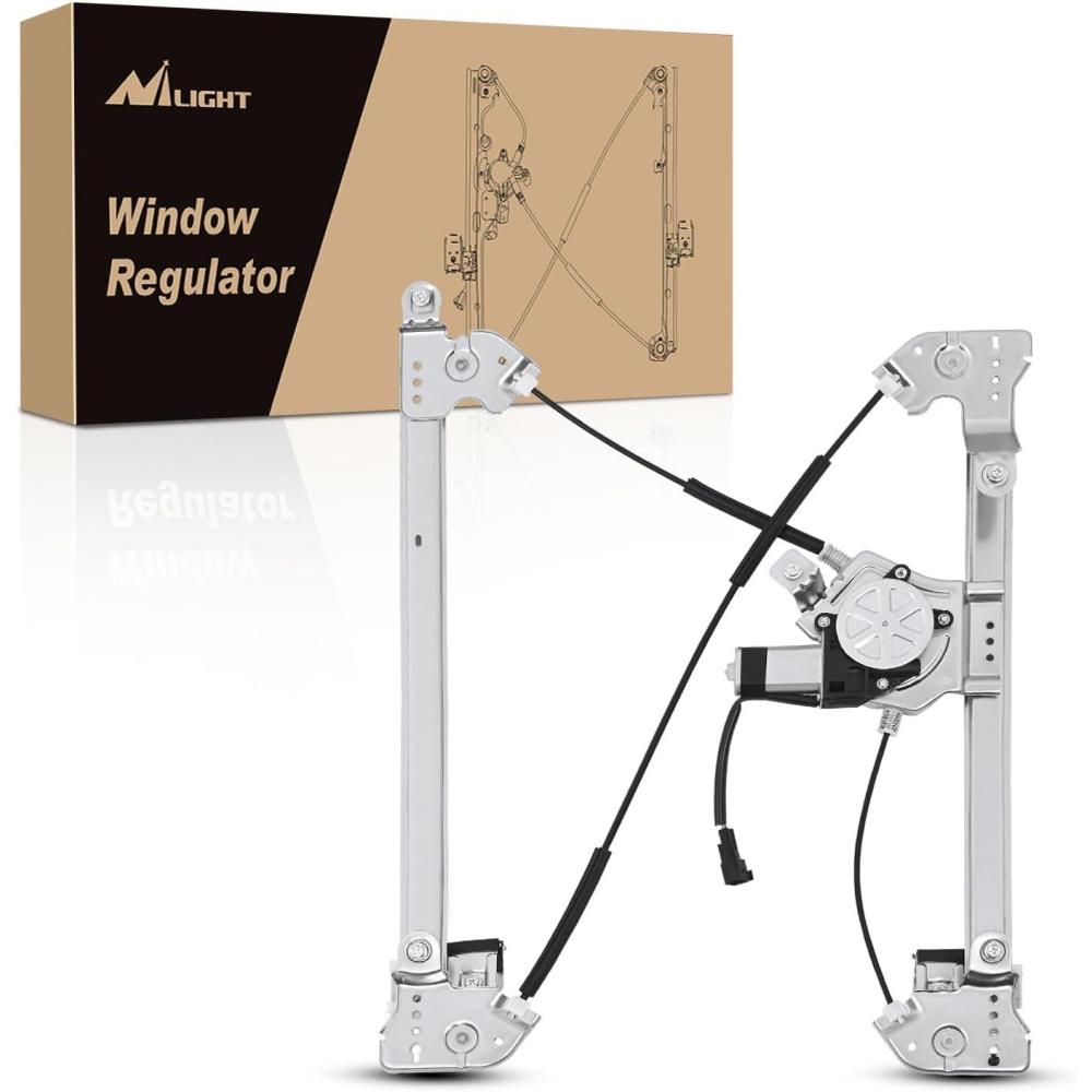 imageNilight Front Passenger Side Power Window RegulatorMotor Compatible with Ford F150 2004 2005 2006 2007 2008StandardCrew Cab Only Right Side 741429Front Passenger