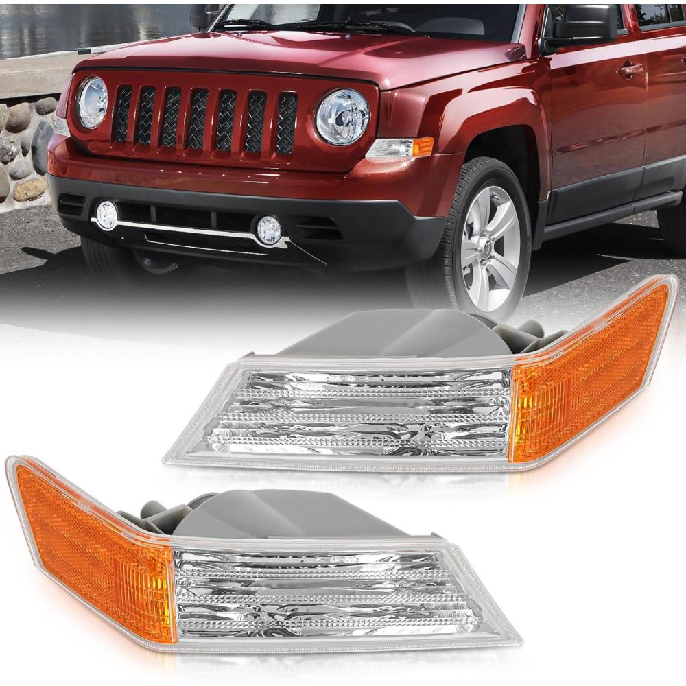 imageNilight LED Third Brake Lights High Mount Stop Tail Light with Smoked Lens for 20072018 Wrangler JKAmber