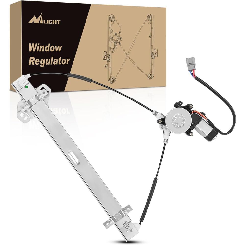 imageNilight Power Window Regulator with Motor Assembly Replacement for Honda CRV 2002 2003 2004 2005 2006 Front Passenger Side 741303