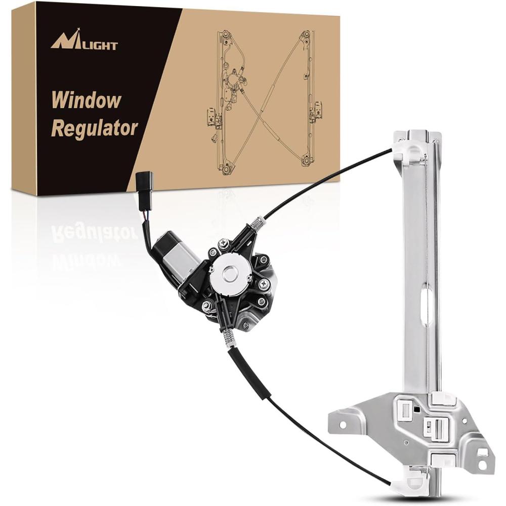 imageNilight Power Window RegulatorMotor Compatible with 2006 2007 2008 2009 2010 2011 2012 2013 Chevrolet ImpalaImpala Limited 2014 2015 2016 Rear Passenger Side 748511Rear Driver