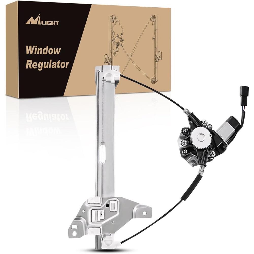 imageNilight Power Window RegulatorMotor Compatible with 2006 2007 2008 2009 2010 2011 2012 2013 Chevrolet ImpalaImpala Limited 2014 2015 2016 Rear Passenger Side 748511Rear Passenger