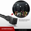 imageNilight  10017W 16AWG DT Connector Wiring Harness Kit LED Light Bar 12V On Off Switch Power Relay Blade Fuse for Off Road Lights LED Work LightONE Lead14AWG Wiring Harness2 Leads