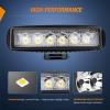 imageNilight  15019SD Led Light Bar 4PCS 18w Spot Driving Fog Light Off Road Lights Boat Lights Driving Lights Led Work Light SUV Jeep Lamp4PCS 18W LED Lights