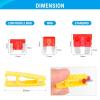 imageNilight  50016R 120 pcs Standard Fuse Assortment kit  5 75 10 15 20 25 30 AMP  Regular APRATO OpenATC Blade Fuses for Cars Trucks BoatsAutomotives2 Years Warranty306PCS 3 Style Fuses wCircuit Tester