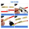 imageNilight  50027R 250 PCS Heat Shrink Spade Connectors Quick Disconnect Wire Connectors Electrical Spade Terminals Heat Shrink Fully Insulated Male and Female Wire Spade Connectors2 Years Warranty250Pcs Heat Shrink Spade Terminals
