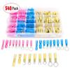 imageNilight  50027R 250 PCS Heat Shrink Spade Connectors Quick Disconnect Wire Connectors Electrical Spade Terminals Heat Shrink Fully Insulated Male and Female Wire Spade Connectors2 Years Warranty540Pcs Mixed Heat Shrink Terminals