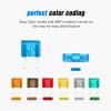 imageNilight  50034R 10 Pack 12V Car AddACircuit Fuse Tap Adapter Mini Atm Apm Blade Fuse Holder with 120 PCS Mini Blade Fuse Assortment Kit 5 75 10 15 20 25 30 AMP for CarsTrucksBoats10PCS Fuse Tap120 PCS Mini Fuse