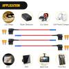 imageNilight  50034R 10 Pack 12V Car AddACircuit Fuse Tap Adapter Mini Atm Apm Blade Fuse Holder with 120 PCS Mini Blade Fuse Assortment Kit 5 75 10 15 20 25 30 AMP for CarsTrucksBoatsMulticolor