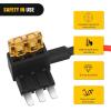 imageNilight  50034R 10 Pack 12V Car AddACircuit Fuse Tap Adapter Mini Atm Apm Blade Fuse Holder with 120 PCS Mini Blade Fuse Assortment Kit 5 75 10 15 20 25 30 AMP for CarsTrucksBoats2PCS Micro3