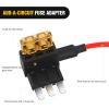 imageNilight  50034R 10 Pack 12V Car AddACircuit Fuse Tap Adapter Mini Atm Apm Blade Fuse Holder with 120 PCS Mini Blade Fuse Assortment Kit 5 75 10 15 20 25 30 AMP for CarsTrucksBoats2PCS Micro3