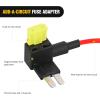 imageNilight  50034R 10 Pack 12V Car AddACircuit Fuse Tap Adapter Mini Atm Apm Blade Fuse Holder with 120 PCS Mini Blade Fuse Assortment Kit 5 75 10 15 20 25 30 AMP for CarsTrucksBoats10Pcs Micro2