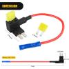 imageNilight  50034R 10 Pack 12V Car AddACircuit Fuse Tap Adapter Mini Atm Apm Blade Fuse Holder with 120 PCS Mini Blade Fuse Assortment Kit 5 75 10 15 20 25 30 AMP for CarsTrucksBoats10Pcs Micro2