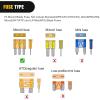imageNilight  50034R 10 Pack 12V Car AddACircuit Fuse Tap Adapter Mini Atm Apm Blade Fuse Holder with 120 PCS Mini Blade Fuse Assortment Kit 5 75 10 15 20 25 30 AMP for CarsTrucksBoats2PCS Micro3