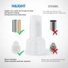 imageNilight  50036R Closed End Crimp Terminal 300 pcs 221616141210 Gauge Nylon Wire Connector Kit2 Years Warranty300PCS 1210 Terminals