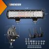 imageNilight  NI06A72W 12Inch 72W Spot Flood Combo Led Light Bar Off Road Lights Boat Lights Fog Light Driving Lights LED Work Light for Trucks 2 Years Warranty WhitePurple