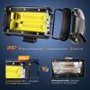 imageNilight  ZH304 Led Light Bar 2PCS 5Inch 72W 10800Lumens Yellow Flood Beam Fog Driving Lamps OffRoad Lights with 16AWG Wiring Harness Kit2 Lead 2 Year warranty5Inch