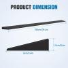 imageNilight 06quot Rise Threshold Ramp for doorways 394quot Wide Low Profile Cuttable Rubber Wheelchair Access Door Ramp for Doorway Curb Home Steps Bathroom06 Rise