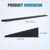 imageNilight 06quot Rise Threshold Ramp for doorways 394quot Wide Low Profile Cuttable Rubber Wheelchair Access Door Ramp for Doorway Curb Home Steps Bathroom08 Rise
