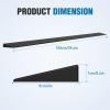 imageNilight 06quot Rise Threshold Ramp for doorways 394quot Wide Low Profile Cuttable Rubber Wheelchair Access Door Ramp for Doorway Curb Home Steps Bathroom04 Rise