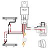 imageNilight 10014W LED Light Bar Wiring Harness Kit 14AWG Heavy Duty 12V 5Pin Rocker Laser On Off Waterproof Switch Power Relay Blade Fuse1 Lead 2 Years Warranty14AWG Wiring Harness 2 Leads