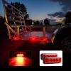 imageNilight 10Pcs 3 Led Trailer Light 39 Inch Front Rear Side Marker Lights Clearance Indicator Waterproof Sealed Surface Mounted Marker Light for RV Truck Trailer UTE UTV 12VRed 2Pcs