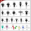 imageNilight 1115Pcs Car Push Retainer Clips Auto Fasteners Kit 32 Most Popular Sizes Nylon Bumper Fender Rivets with 5 Fasteners Remover 10 Cable Ties for Toyota GM Ford Honda Chevy680Pcs Clips  Remover