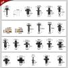 imageNilight 1115Pcs Car Push Retainer Clips Auto Fasteners Kit 32 Most Popular Sizes Nylon Bumper Fender Rivets with 5 Fasteners Remover 10 Cable Ties for Toyota GM Ford Honda Chevy795Pcs