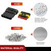 imageNilight 120PCS 1 Pin Electrical Connector Plug Male Female Terminal Wire Connectors Waterproof One Way Automotive Connect Set for Car Truck Motorcycle Marine Boat 20 Sets5Pin Connector 200Pcs