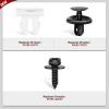 imageNilight 120PCS Car Retainer Clips Fastener Remover 6mm 76mm 8mm 88mm10mm Expansion Screws Replacement Kit Bumper Push Rivet Clips for GM Ford Honda Chrysler 1 PC Fastener Remover111 Toyota Lexus Clips Tools