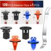 imageNilight 120PCS Car Retainer Clips Fastener Remover 6mm 76mm 8mm 88mm10mm Expansion Screws Replacement Kit Bumper Push Rivet Clips for GM Ford Honda Chrysler 1 PC Fastener Remover121 Clips Tools