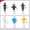 imageNilight 120PCS Car Retainer Clips Fastener Remover 6mm 76mm 8mm 88mm10mm Expansion Screws Replacement Kit Bumper Push Rivet Clips for GM Ford Honda Chrysler 1 PC Fastener RemoverFor GM Toyata Lexus Subaru