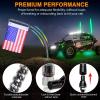 imageNilight 1PC 3FT Spiral RGB Led Whip Light wRGB ChasingDancing Lights RF Remote Control Lighted Antenna Whips for Canam ATV UTV RZR Polaris Dune Buggy 4 Wheeler Offroad Jeep TruckRGB
