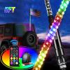imageNilight 1PC 3FT Spiral RGB Led Whip Light wRGB ChasingDancing Lights RF Remote Control Lighted Antenna Whips for Canam ATV UTV RZR Polaris Dune Buggy 4 Wheeler Offroad Jeep TruckRGB
