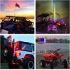 imageNilight 1PC 3FT Spiral RGB Led Whip Light wRGB ChasingDancing Lights RF Remote Control Lighted Antenna Whips for Canam ATV UTV RZR Polaris Dune Buggy 4 Wheeler Offroad Jeep TruckRGB