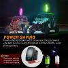 imageNilight 1PC 3FT Spiral RGB Led Whip Light wRGB ChasingDancing Lights RF Remote Control Lighted Antenna Whips for Canam ATV UTV RZR Polaris Dune Buggy 4 Wheeler Offroad Jeep TruckRGB