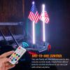 imageNilight 1PC 4FT Spiral RGB Led Whip Light with Spring Base Chasing Light RF Remote Control Lighted Antenna Whips for CanAm ATV UTV RZR Polaris Dune Buggy Offroad Truck 2 Years WarrantyRGB