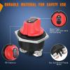 imageNilight 2 Pack Battery Switch 12V 24V 48V 275A OnOff Heavy Duty Battery Power Cut Master Switch Disconnect Isolator for Truck Vehicle Trailer RV Marine Boat YachtOnOff Switch 300A