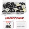imageNilight 200PCS Car Retainer Clips 6mm 7mm 8mm 9mm 10mm Expansion Screws Replacement Kit Bumper Push Rivet Clips for GM Ford Toyota Honda Chrysler Nissan8Set License Plate Screw Kit