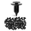 imageNilight 200PCS Car Retainer Clips 6mm 7mm 8mm 9mm 10mm Expansion Screws Replacement Kit Bumper Push Rivet Clips for GM Ford Toyota Honda Chrysler Nissan50 Clips 9mm