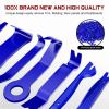 imageNilight 240PCS Bumper Retainer Clips Car Plastic Rivets Fasteners Remover Push Retainer Kit Door Trim Panel Clips for Toyota GM Ford Honda Acura Chrysler2 Years Warranty238 Clips Tools Blue