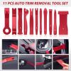 imageNilight 240PCS Bumper Retainer Clips Car Plastic Rivets Fasteners Remover Push Retainer Kit Door Trim Panel Clips for Toyota GM Ford Honda Acura Chrysler2 Years Warranty88 Clips Tools Red