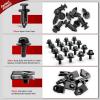imageNilight 240PCS Car Retainer Clips Fastener Remover 63mm 8mm 9mm 10mm Expansion Screws Replacement Kit Bumper Push Rivet Clips for GM Ford Toyota Honda Chrysler Bonus Fastener Remover 2 Years Warranty35Pcs Extruded Unuts