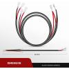 imageNilight 2PCS 16 AWG Wiring Harness Extension Kit Help 1 Lead Harness to Connect 2 Off Road LED Light Bar 2 Year WarrantyBlack