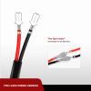 imageNilight 2PCS 16AWG 10Feet Wiring Harness Extension for 6Modes Amber White Light Bar Strobe Play and Plug 3Wires 2 Years WarrantyBlack16AWG 3FT 2Pcs