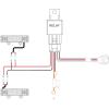 imageNilight 2PCS 16AWG LED Light Bar Wiring Harness Kit  2 Leads 12V On Off Switch Power Relay Blade Fuse for Off Road Lights LED Work Light 2 Years Warranty